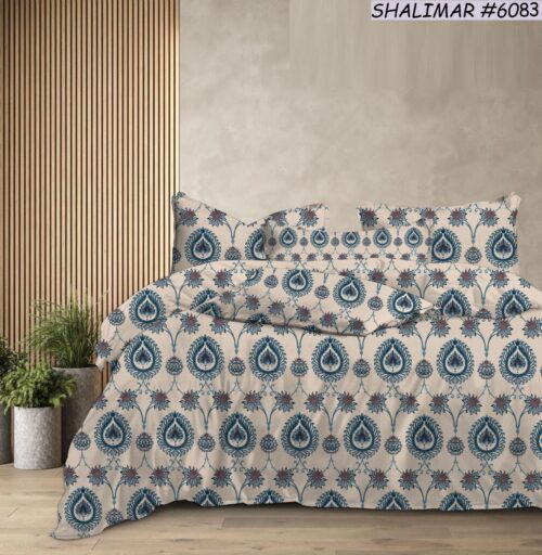 8X8 BEDSHEETS WITH 2 PILLOW COVERS