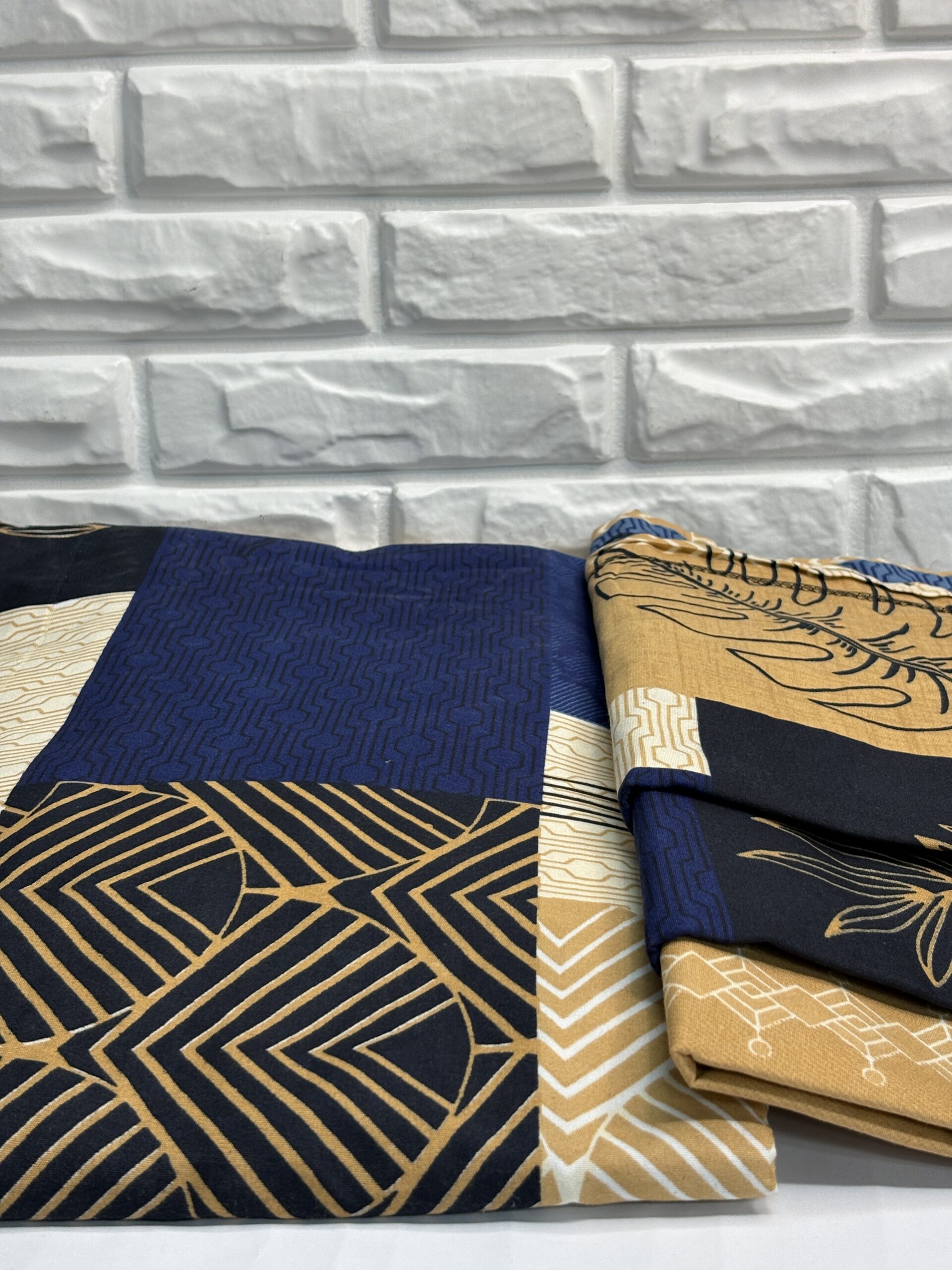 9x9 elastic fitted bedsheet 2 pillow covers 8 inches